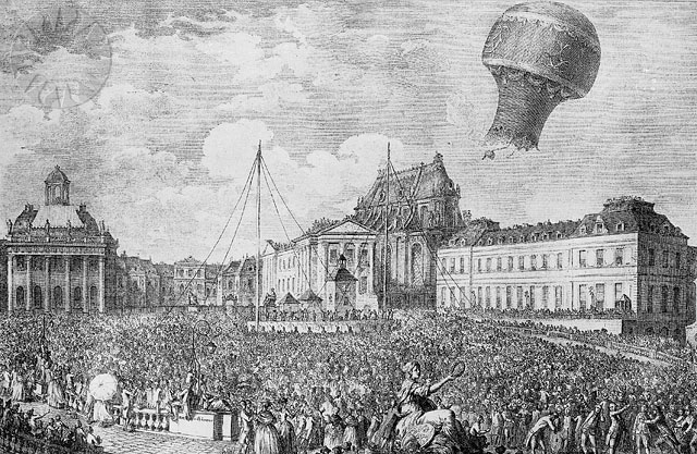 History of Ballooning Montgolfier