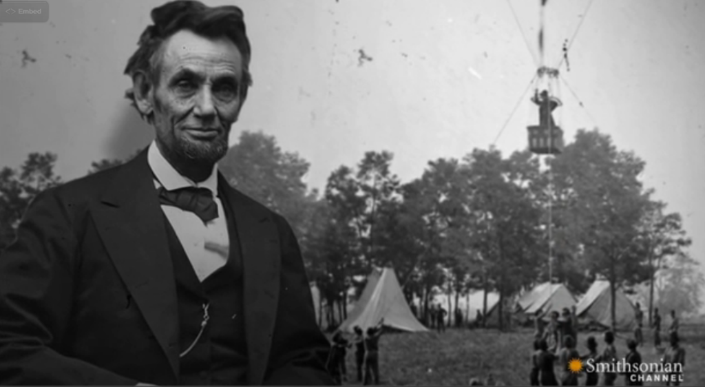 Abe Lincoln balloon