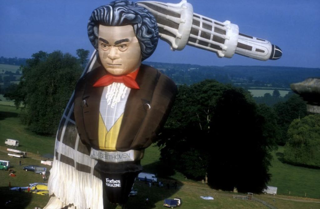 Beethoven special shape balloon 