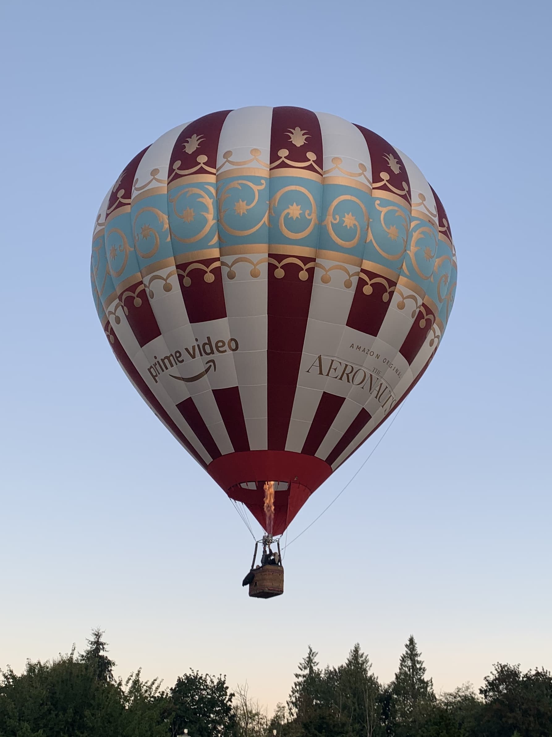 Corporate hot air balloon marketing
