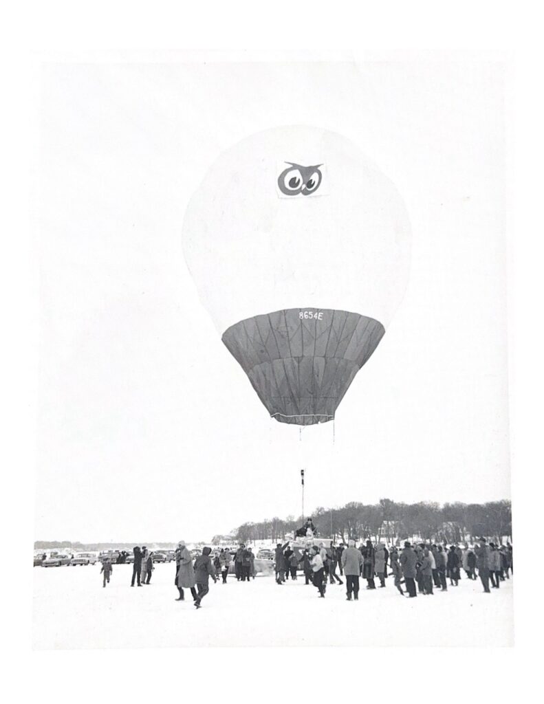 Barnes hot air balloon